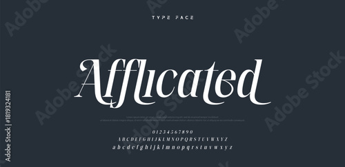 Beauty Luxury font alphabet logo. Typography beautiful fashion elegant classic letters serif italic fonts decorative wedding vintage blossom logos. vector illustration