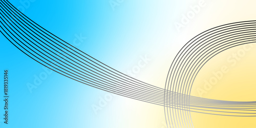 Abstract gradient background with lines. Modern abstract wave line patterns for presentations, websites, and branding that demands attention. Technology abstract lines on gradient background.