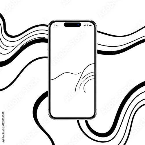 mobile phone transparent background