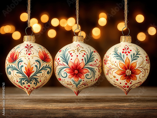 fragile antique Christmas o...