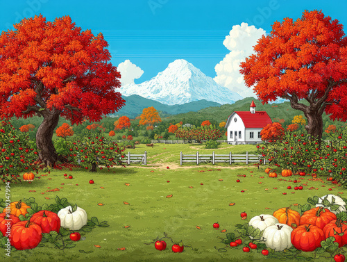 Harvest background
