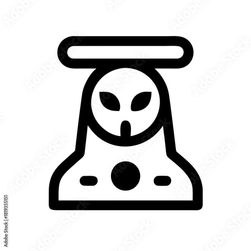 ALIEN REACTOR ICON SET – Sci-Fi, Energy, Power, Technology, Core, Fusion, Cosmic