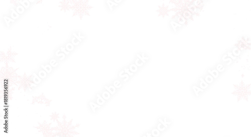 Intricate Laser Cut Vector Art of Elegant Snowflakes, "Merry Christmas" Script, and Winter Pine Trees — Perfect Holiday Greeting Card, Vinyl Decal, or Engraving Design 