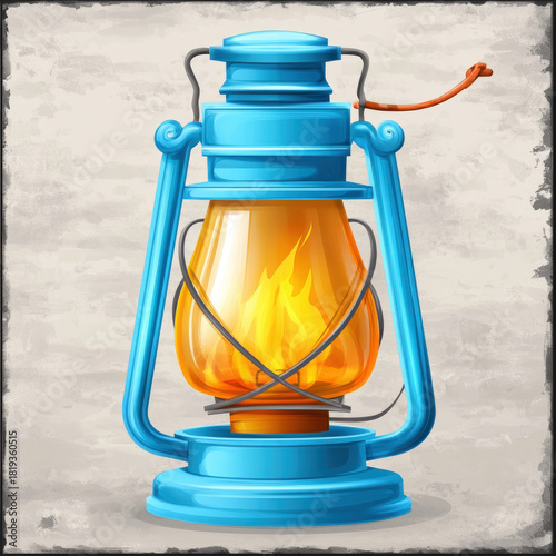 Vintage Lantern Isolated