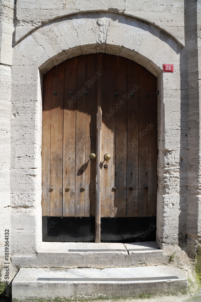 Fototapeta premium Historical Wooden Door