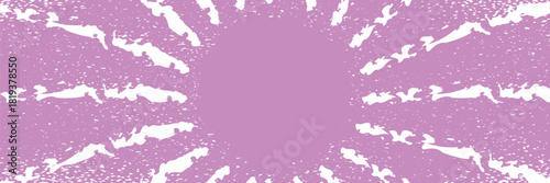 Pink Grunge Burst Texture Banner