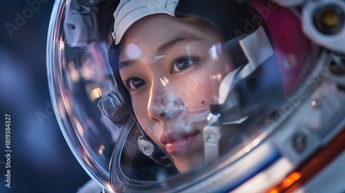 Chinese astronaut explores the vastness of outer space