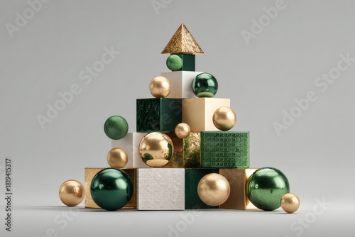Abstract Christmas Tree