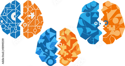 The Abstract Puzzle of Hemispheric Collaboration and Cognitive Duality.