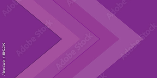 Dynamic Purple Arrows Design: Geometric Shapes in Gradient Tones for Modern Projects