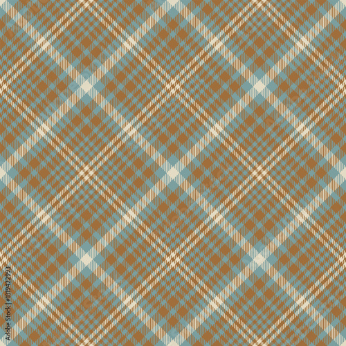 Checkered design for prints.Repeating patern plaid. Seamless beige color check pattern.  Repeated tartan fabric.Vector scottish fabriс.Ekose texture.Madras flannel.Checker line.Stripe gingham.