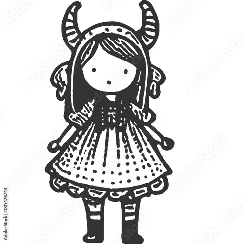 Guilt Vintage Illustration Vector