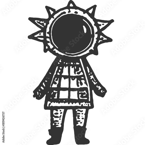 Guilt Vintage Illustration Vector