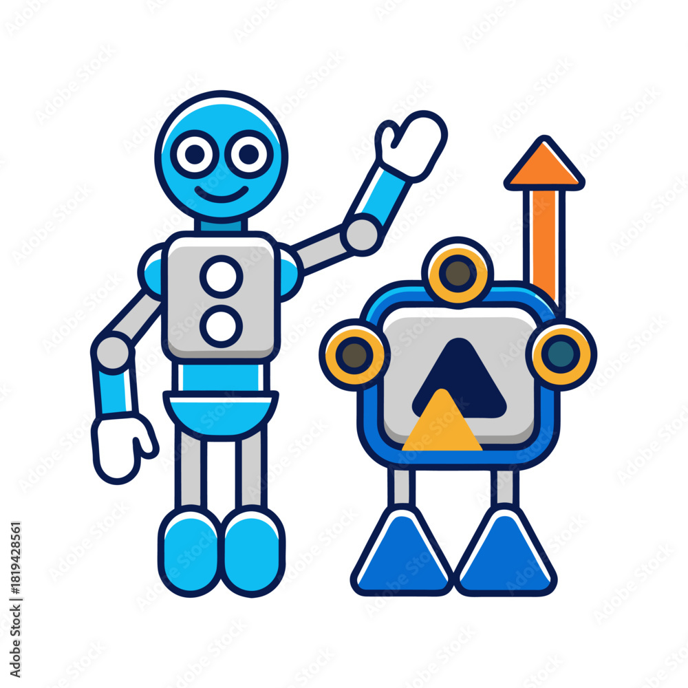 Fototapeta premium Abstract geometric silhouette design