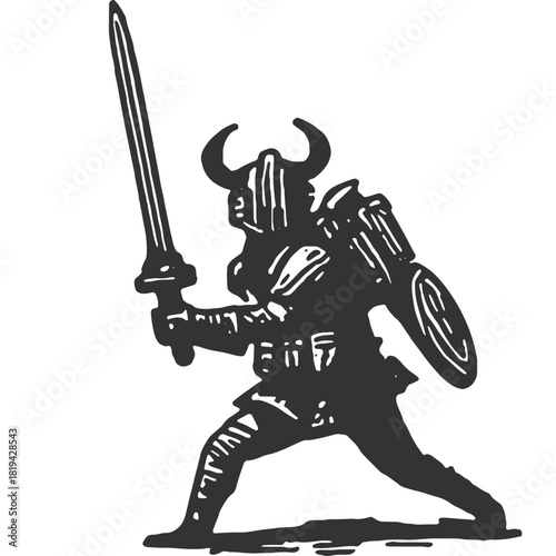 Grim Vintage Illustration Vector