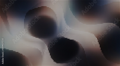 Abstract digital background with glowing colorful gradient