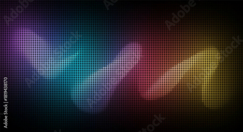 Abstract digital background with glowing colorful gradient