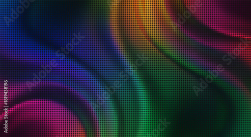 Abstract digital background with glowing colorful gradient