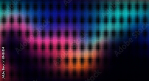 Abstract digital background with glowing colorful gradient