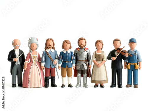 Eine Gruppe von Personen die in einer Oper arbeitet