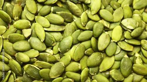 Pumpkin seeds texture. Healthy eating. organic Fat food