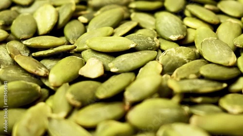 Pumpkin seeds texture. Healthy eating. organic Fat food