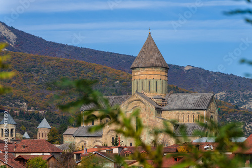 Ancient Svetitskhoveli Orthodox Cathedral, Mtskheta, Georgia