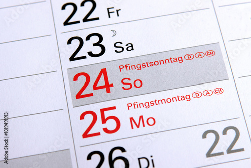 Am 24. Mai feiert die Christenheit das Pfingstfest