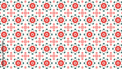 Vászonkép Premium and Beautiful seamless pattern design for fashion and textiles