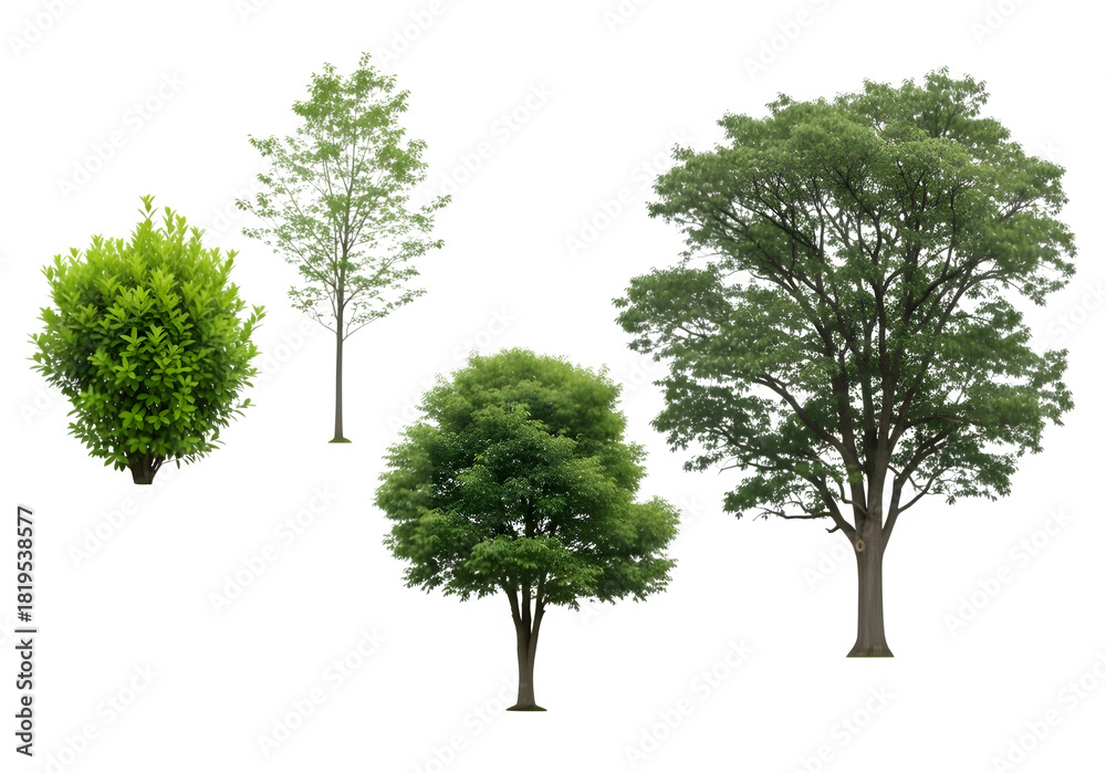 Obraz premium Tree collection