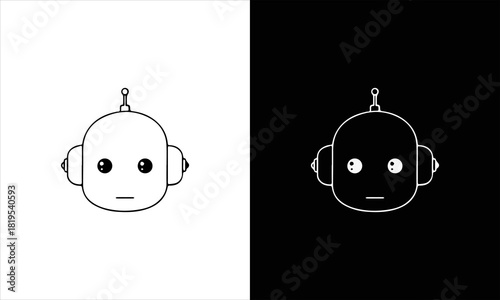 black and white cartoon illustration