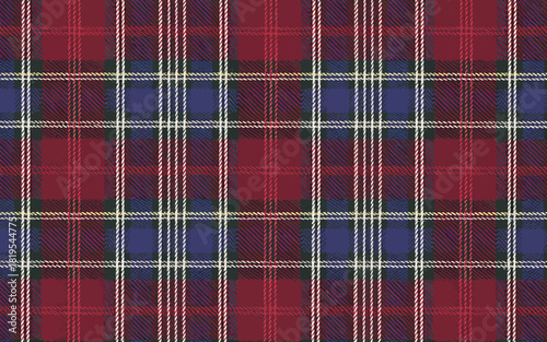 Traditional scottish tartan plaid fabric pattern texture background