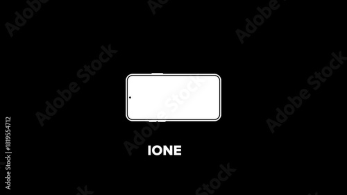 Rotate Your Phone Screen Animation (Transparent background)