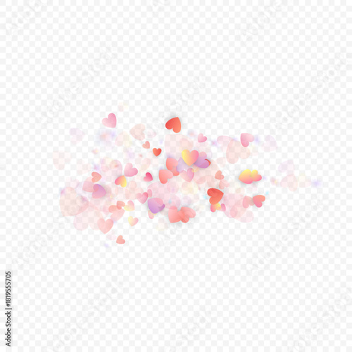 red hearts on white background