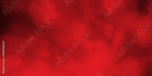 Red steam on a black background. Abstract black and red fantasy watercolor background abstract fire flame grunge texture background . mysterious flowing digital particles of red clouds grunge .