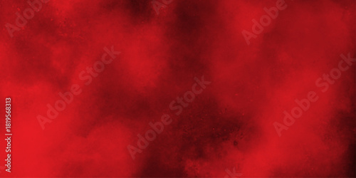 Red steam on a black background. Abstract black and red fantasy watercolor background abstract fire flame grunge texture background . mysterious flowing digital particles of red clouds grunge .