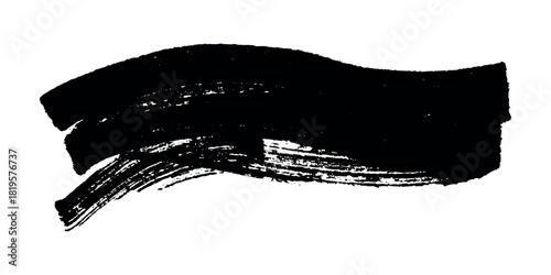 Brush paint stroke texture swatch Hand painted background Ink scribble dab clipart Paint smudge for tags and stamps design