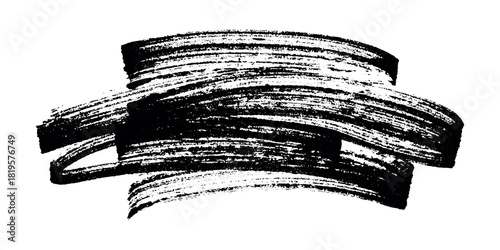 Brush paint stroke texture swatch Hand painted background Ink scribble dab clipart Paint smudge for tags and stamps design