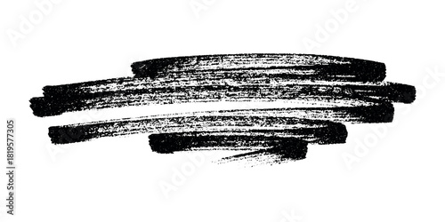 Brush paint stroke texture swatch Hand painted background Ink scribble dab clipart Paint smudge for tags and stamps design