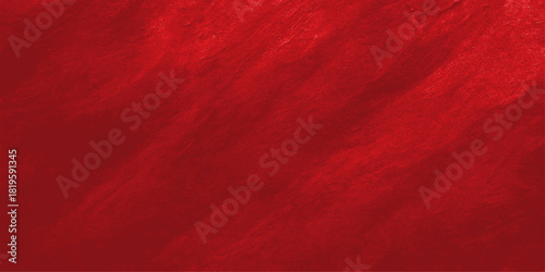 A vibrant, textured red silk fabric background with a grunge pattern design for Christmas wallpaper