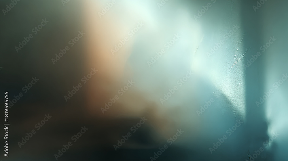 Obraz premium A close-up shot of a blurry figure or form enveloped in shadow, creating an intriguing atmosphere