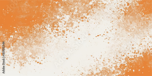 Orange juice splash with rusty metal texture grunge background closeup detail