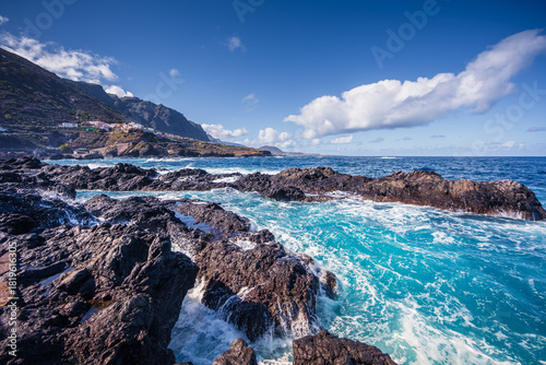 Küste von Garachico auf Teneriffa