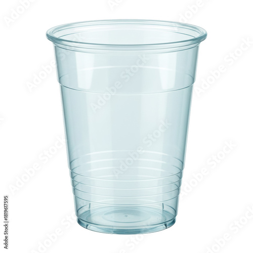 Wallpaper Mural Clear plastic disposable beverage cup, isolated studio shot Torontodigital.ca