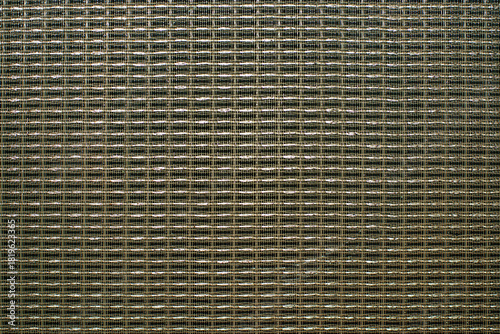 Close-up of the mesh material from a guitar amp.