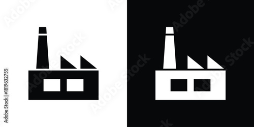 Industry icon design concept. vector flat icons
