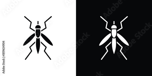 Mosquito icon design concept. vector flat icons