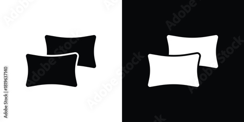 Pillow icon design concept. vector flat icons