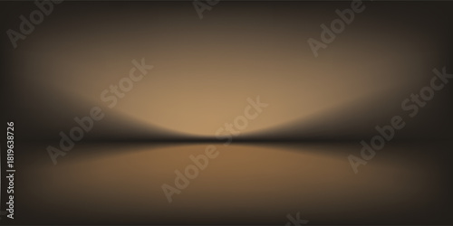 gray studio background. Abstract limbo podium studio room. Dark red gradient wall floor and spotlight scene. Showcase, promotion display. Vector stage mockup illustration