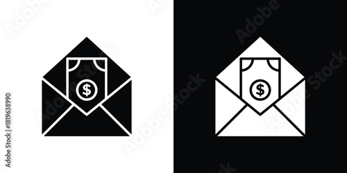 Salary icon design concept. vector flat icons